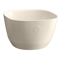 Салатник большой 26x26 см, цвет крем EMILE HENRY