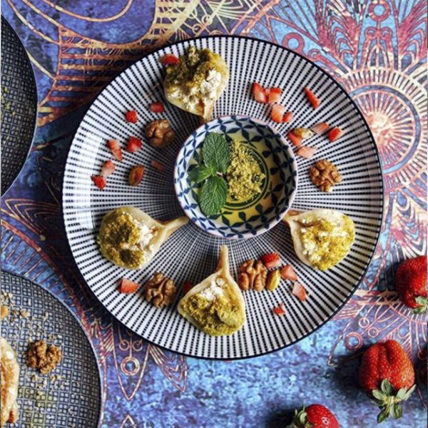 Тарелка  black/white  TOKYO DESIGN