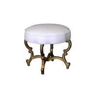 Пуф 61x61x50 white  ROOMERS FURNITURE