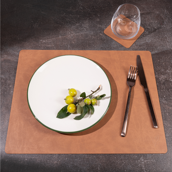 Сервировочная салфетка прямоугольная 30х40 см, светло-коричневая, NUPO VERO 514008