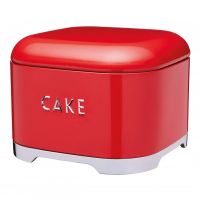 Kitchen Craft Ёмкость для хранения пирожных Lovello Retro red