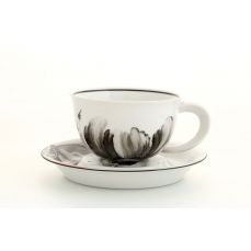 Чашка с блюдцем 52120411-310A LEANDER