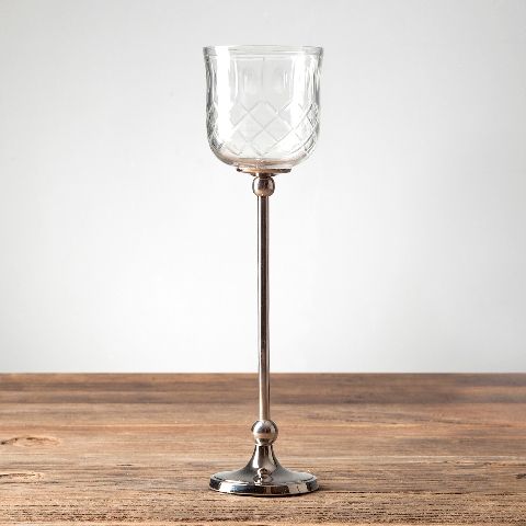 Подсвечник  chrom/clear  ROOMERS FURNITURE