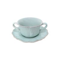 Чаша с блюдцем  Turquoise 400 CASAFINA BY COSTA NOVA