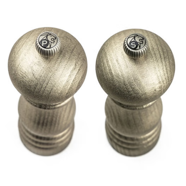 Набор мельниц для соли и перца GOLDEN 18 см, дерево, золотистый Peugeot 48006