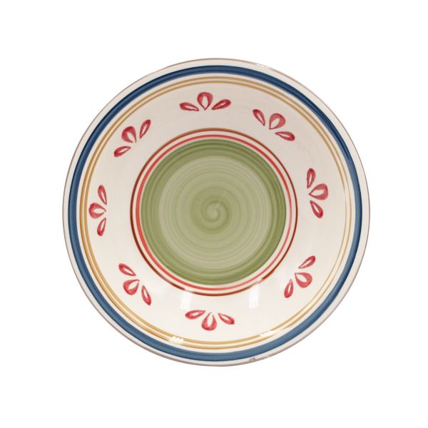 Тарелка глубокая Arabesca 600 мл фисташковая 2 шт Papi
