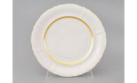 Блюдо круглое Соната 32 см Золотой кант 07111315-1239 LEANDER