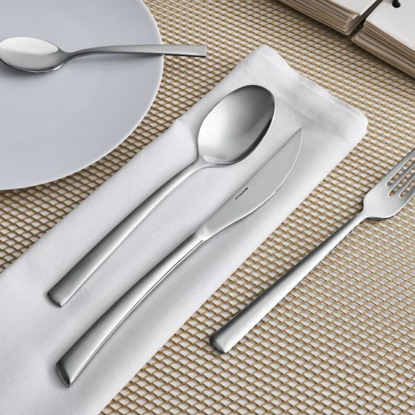 Набор столовых приборов на 6 персон, 24 предмета, нержавеющая сталь 18/10, Caprera BUGATTI
