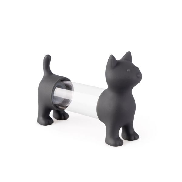 Емкость для соли, перца или зубочисток Cat серый