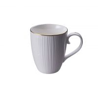 Кружка 8.5x8.5x10 white, gold 380 TOKYO DESIGN