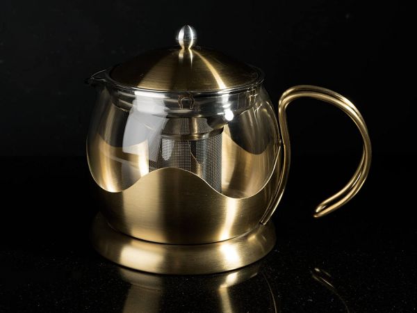 Чайник заварочный 4 чашки La Cafetiere KITCHEN CRAFT золотой