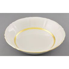 Салатник круглый Соната 26 см Золотой кант 07111417-1239 LEANDER