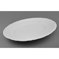 Блюдо овальное 32 см Белый фарфор 07111512-0000 LEANDER