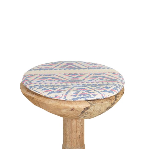 Приставной стол XIX век, Индия 36 смx36 смx48 см Natural brown  ROOMERS ANTIQUE