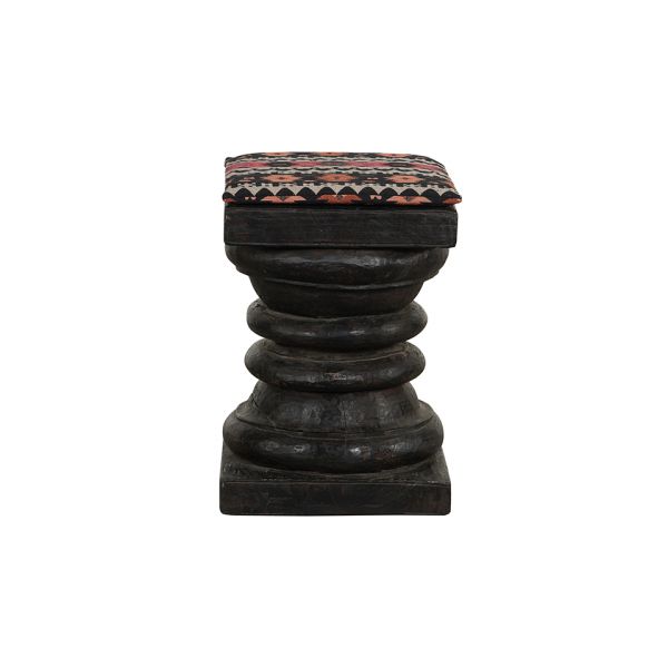 Приставной стол XIX век, Индия 26 смx26 смx36 см dark brown  ROOMERS ANTIQUE