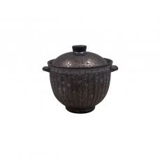 Чаша с крышкой Brown 350 мл ROOMERS TABLEWARE