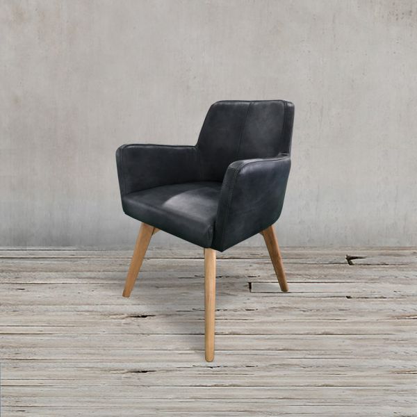 Полукресло 60x61x84 Titan Gray#67  ROOMERS FURNITURE