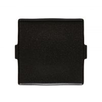 Тарелка 26,7 смx24,6 смx2,0 см LATTITUDE BLACK  Costa Nova