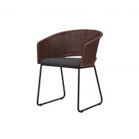 Полукресло 58x59x78 grey  ROOMERS FURNITURE