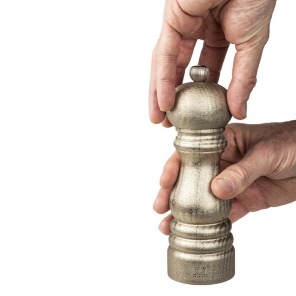 Набор мельниц для соли и перца GOLDEN 18 см, дерево, золотистый Peugeot 48006