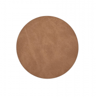 Подставка под кружку из кожи круглый 11 см коричневый 11 см, NUPO, 523008