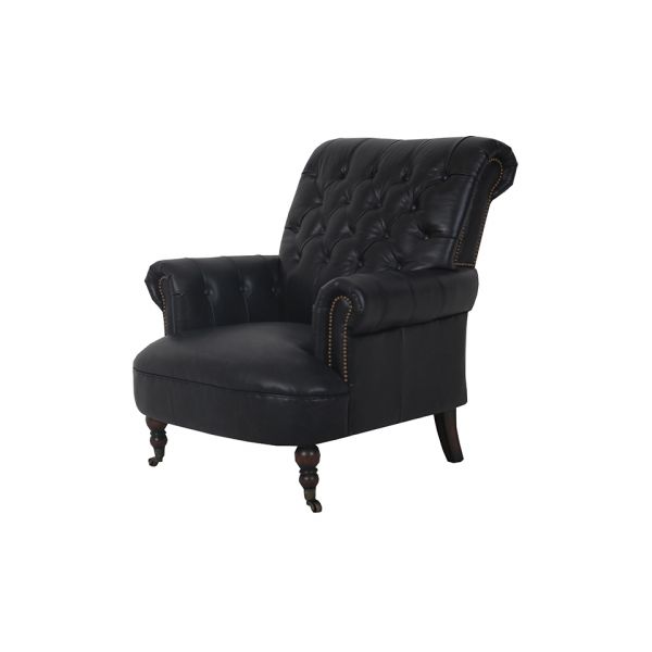 Кресло 86x103x97 см black ROOMERS FURNITURE