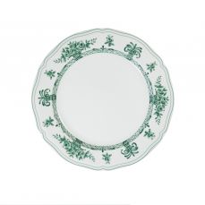 Тарелка десертная 16 см NEOS ANTHIROS, фарфор, белый/зеленый LE COQ