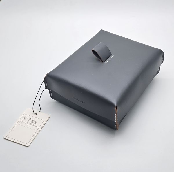 Коробка для хранения чайных пакетиков квадратная, цвет антрацит, LIND DNA BT0701L0000-HO000