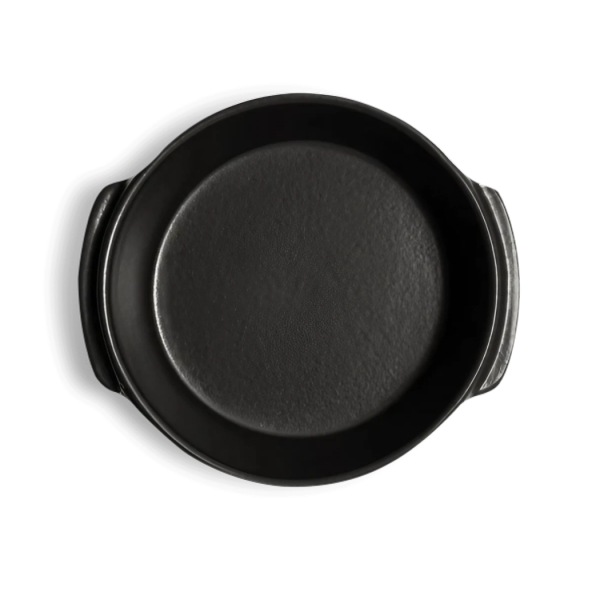 Форма-мини круглая для запекания, керамика, 600 мл, базальт, Solo EMILE HENRY