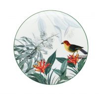 Тарелка обеденная 26 см зеленая 16362 HomeFeel