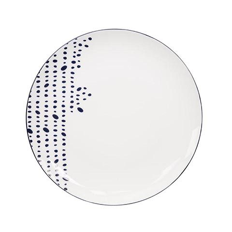 Тарелка  white, blue  TOKYO DESIGN