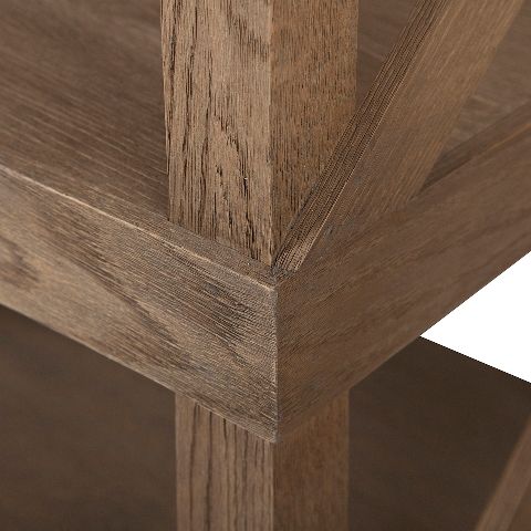 Стеллаж Хейди 180x45x85 natural oak  ROOMERS FURNITURE