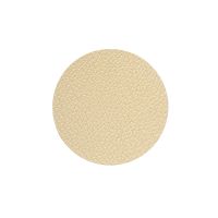 Подставка под кружку из натуральной кожи круглый 10 см, цвет золотой, LIND DNA 990158