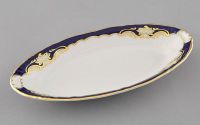 Блюдо овальное Соната 23 см Кобальтовый орнамент 07116125-1357 LEANDER