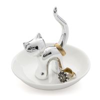 Подставка для украшений Gatto серебристая