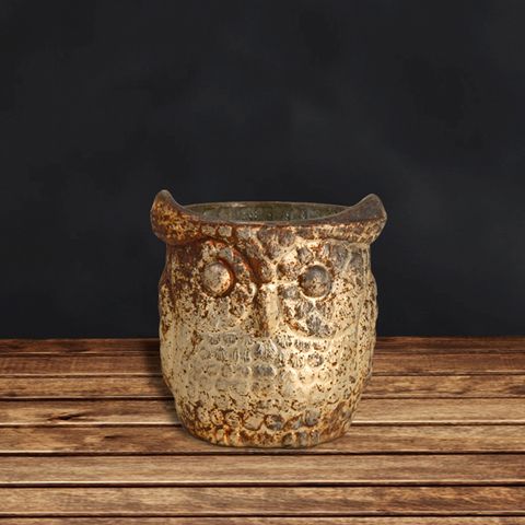 Подсвечник сова  Antique bronze  RESTORATION HARDWARE