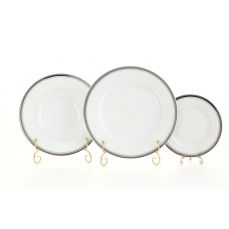 Набор тарелок 18 предметов Платиновая отводка 02160119-0011 LEANDER