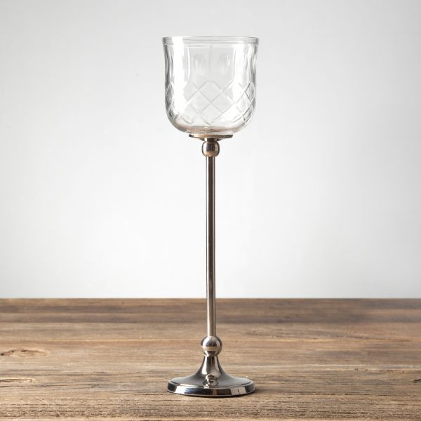 Подсвечник  chrom/clear  ROOMERS FURNITURE