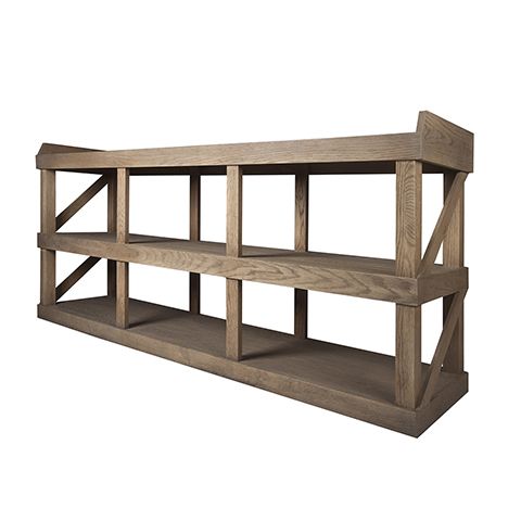 Стеллаж Хейди 180x45x85 natural oak  ROOMERS FURNITURE