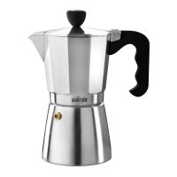 Гейзерная кофеварка на 6 чашек La Cafetiere KITCHEN CRAFT цвет стальной