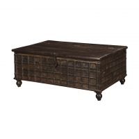Сундук XIX век, Индия 132x68x56 см natural ROOMERS ANTIQUE