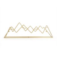 Вешалка настенная Mountain золотая