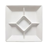 Менажница 33x33x4 см COOK & HOST white CASAFINA BY COSTA NOVA