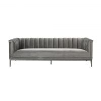 Диван Арам 223x83x73 dark grey  ROOMERS FURNITURE