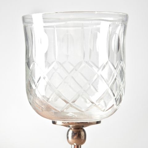 Подсвечник  chrom/clear  ROOMERS FURNITURE