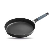 Сковорода Индукционная ?28cm, с серой силиконовой ручкой, h=5 cm     (10)     37128g
