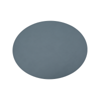 Сервировочная салфетка из натуральной кожи овальная 35х46см, цвет голубой, NUPO LIND DNA 982491