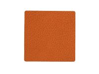 Подставка под кружку из натуральной кожи квадратный 10x10 см, цвет оранжевый, HIPPO LIND DNA 981300