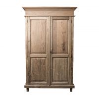 Шкаф Санто 110x50x185 Rustic 3/Indoor grey  ROOMERS FURNITURE