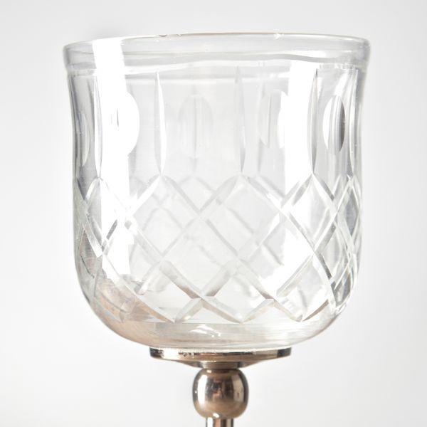 Подсвечник  chrom/clear  ROOMERS FURNITURE